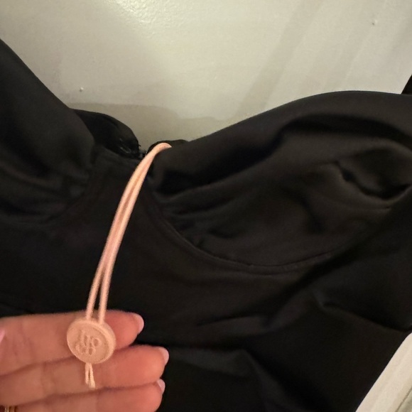 House of CB Flora Pleated Satin Midi Dress size small - Picture 6 of 6